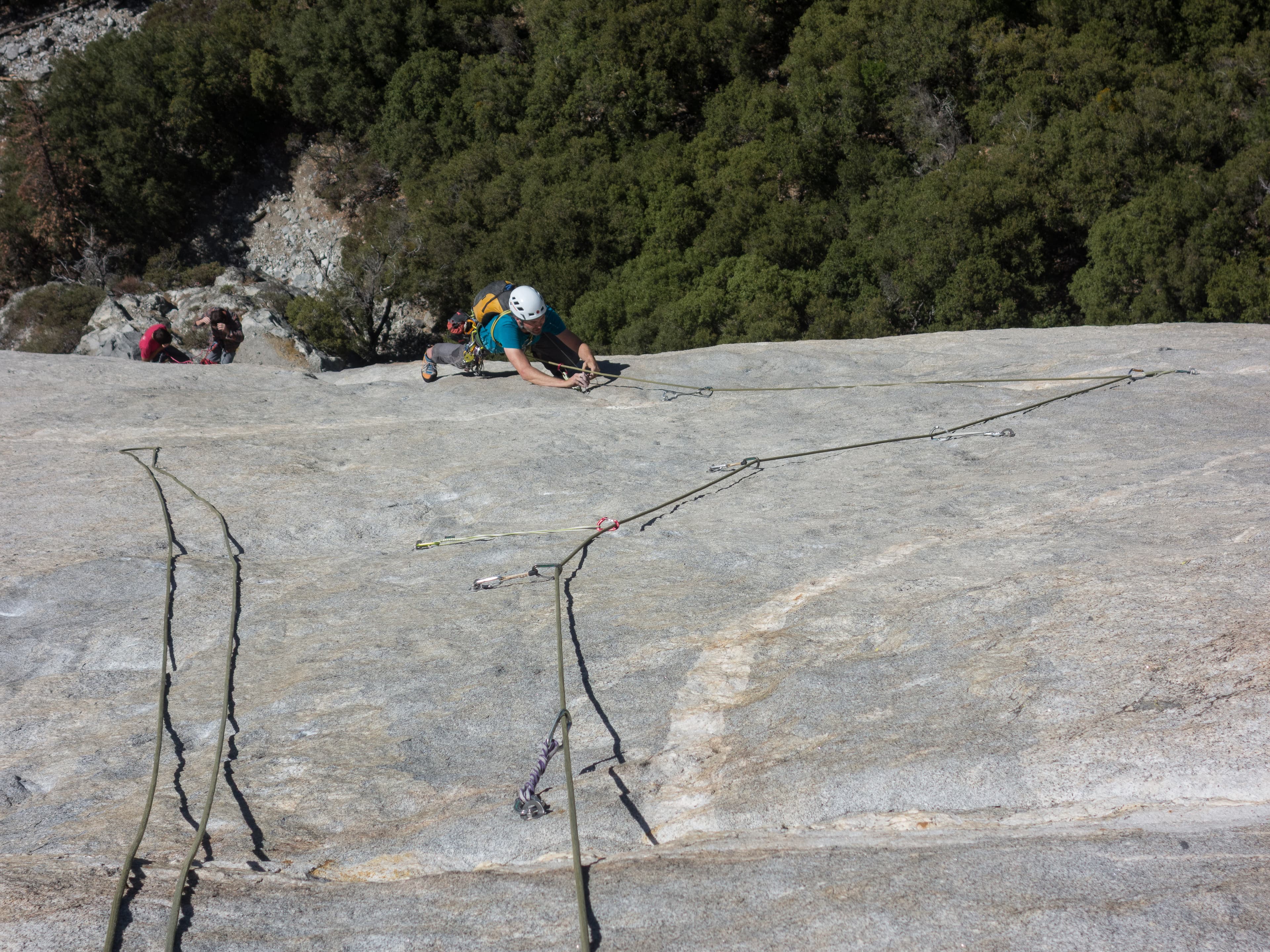 Free Blast klettern am El Capitan