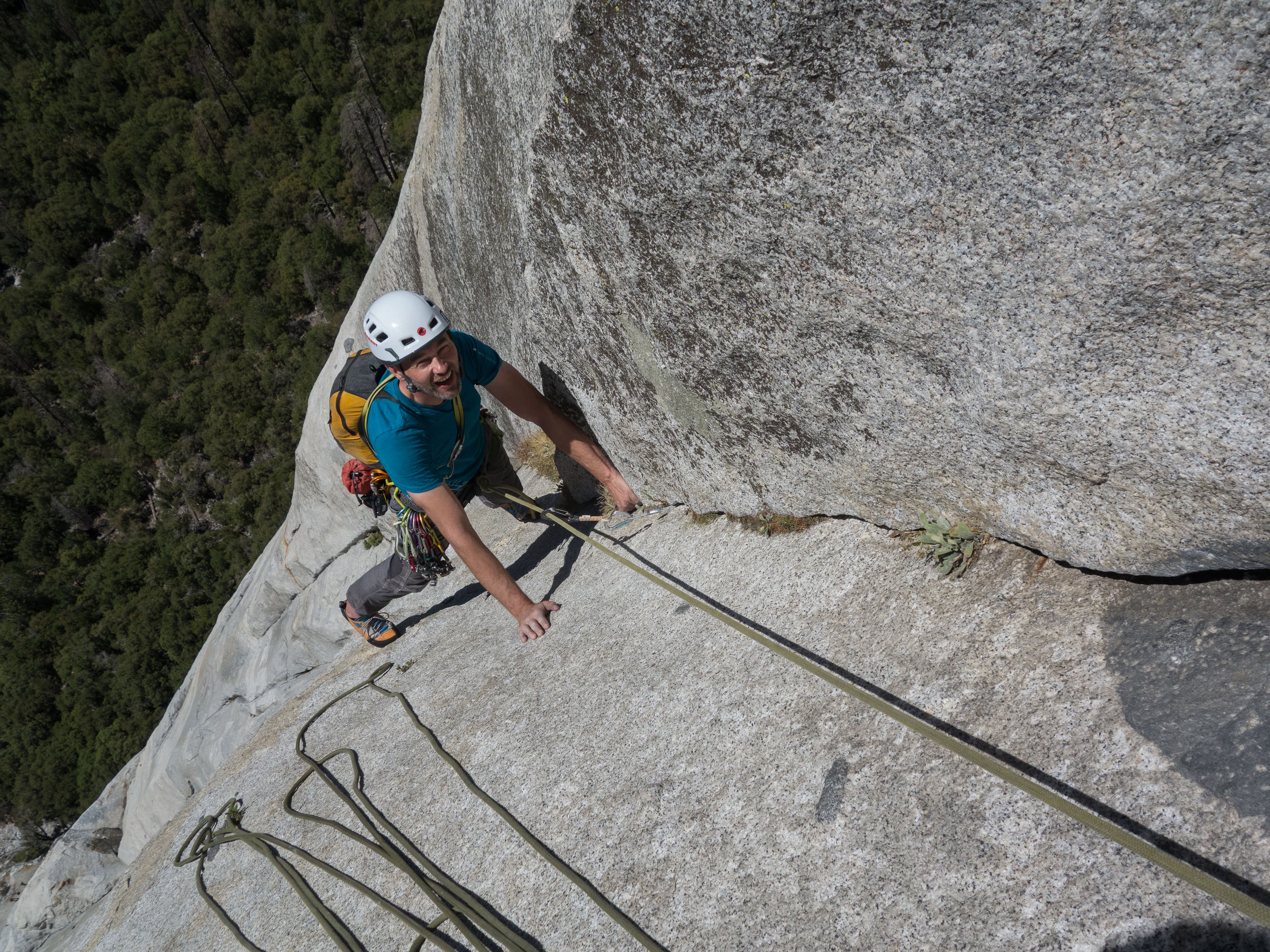 Free Blast klettern am El Capitan