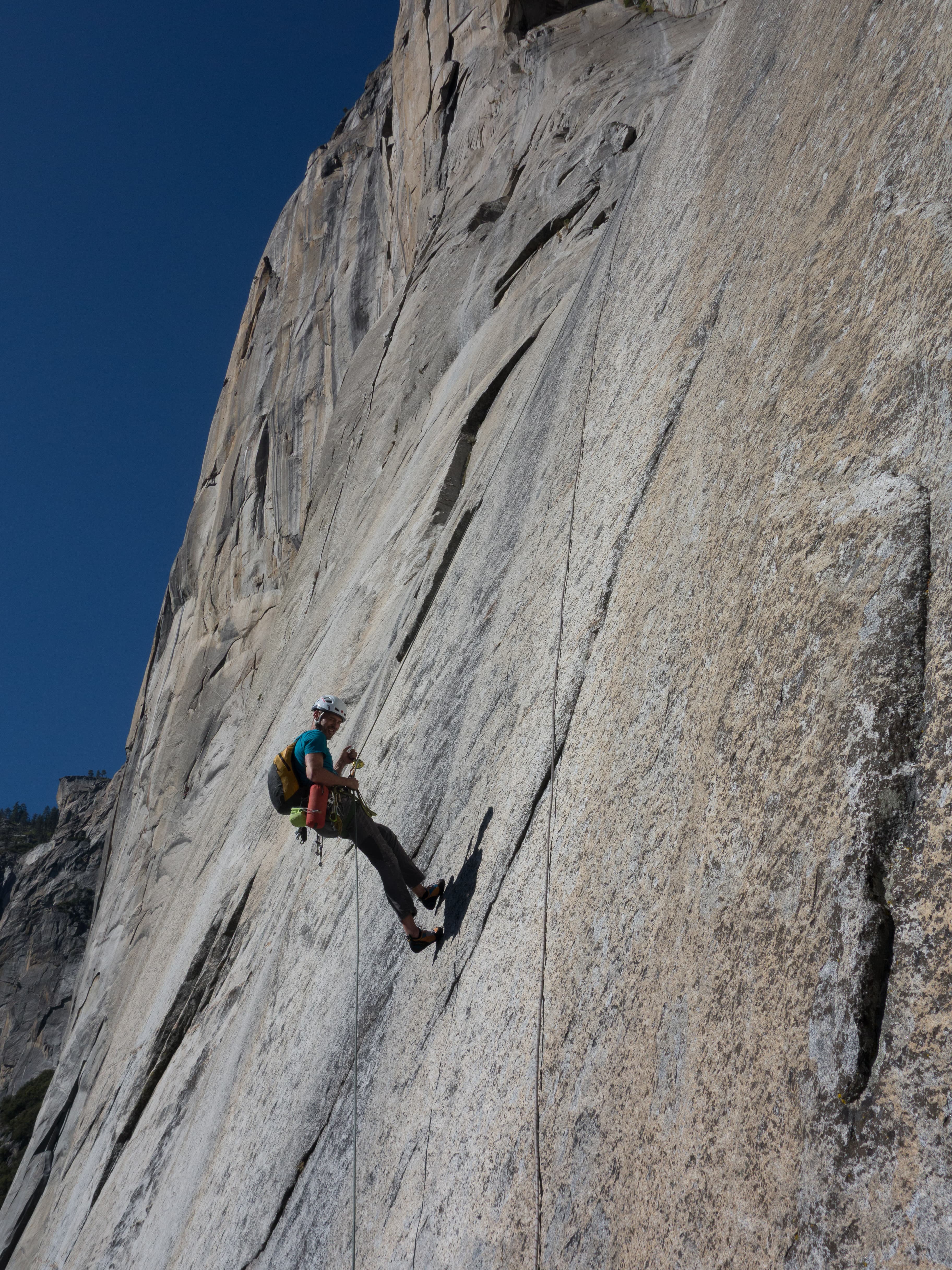 Free Blast klettern am El Capitan