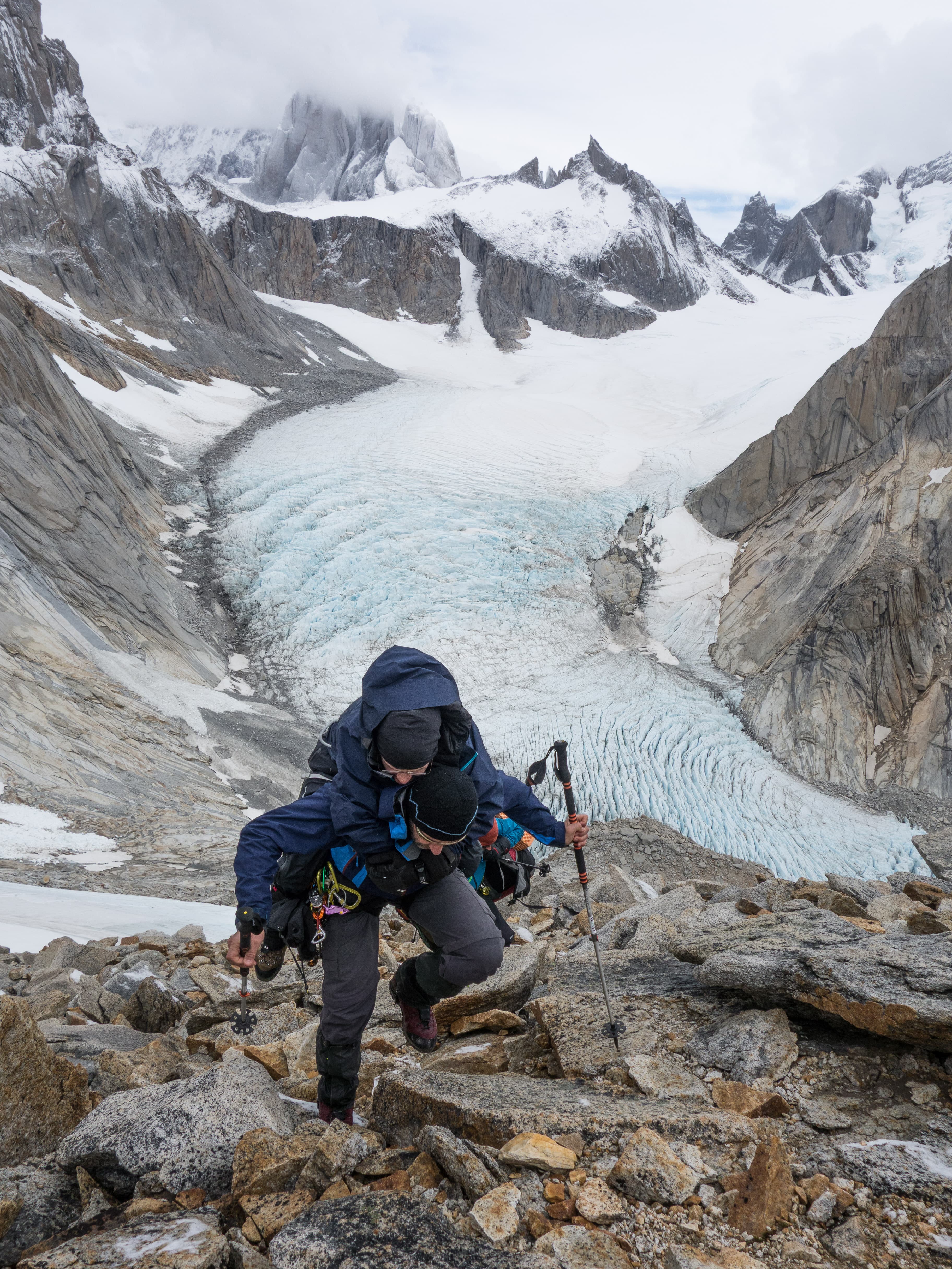 Eine Woche mit Bergführer in Patagonien