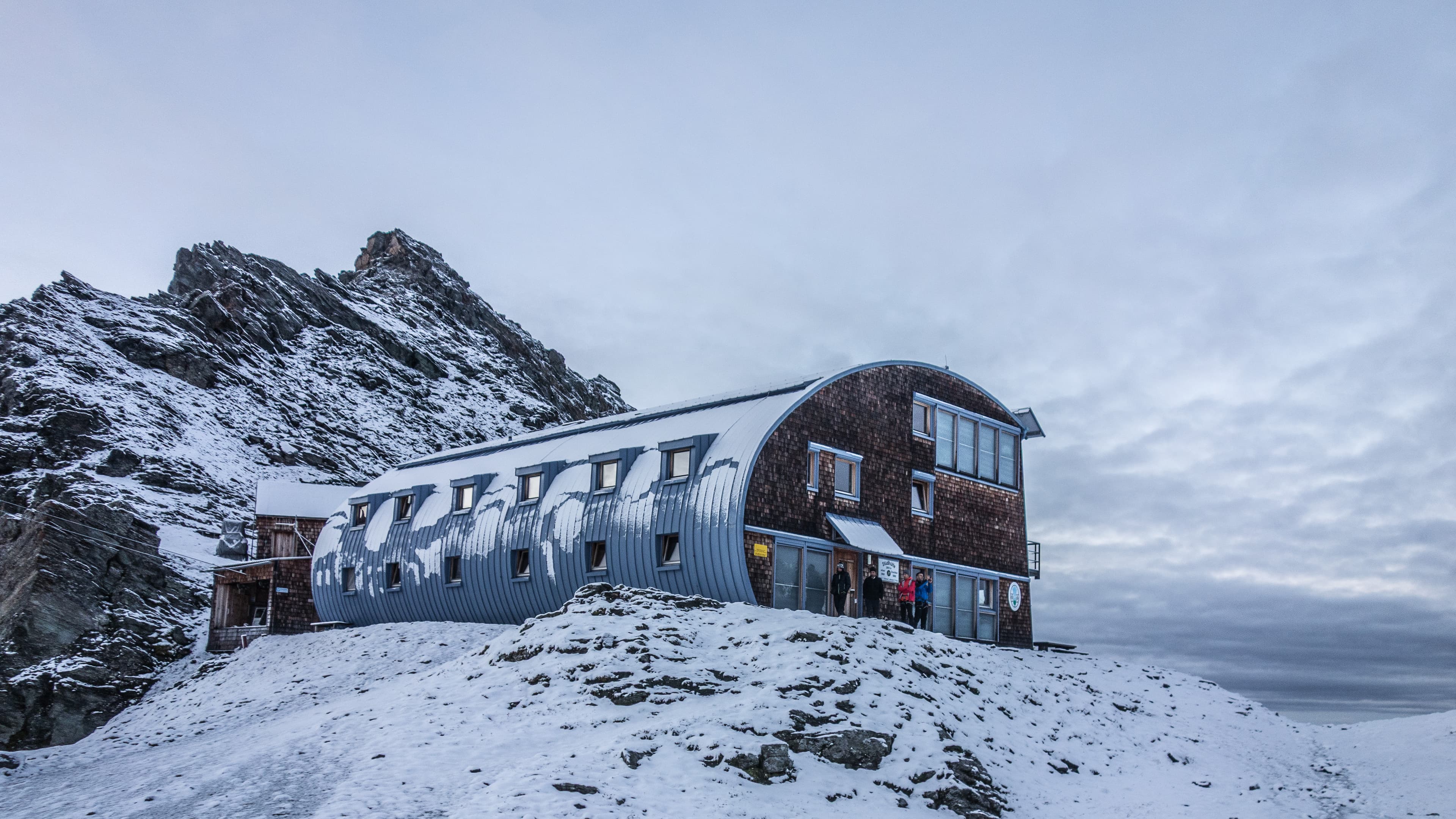 Großglockner Normalweg mit Bergführer bei Winterlichen Verhältnissen