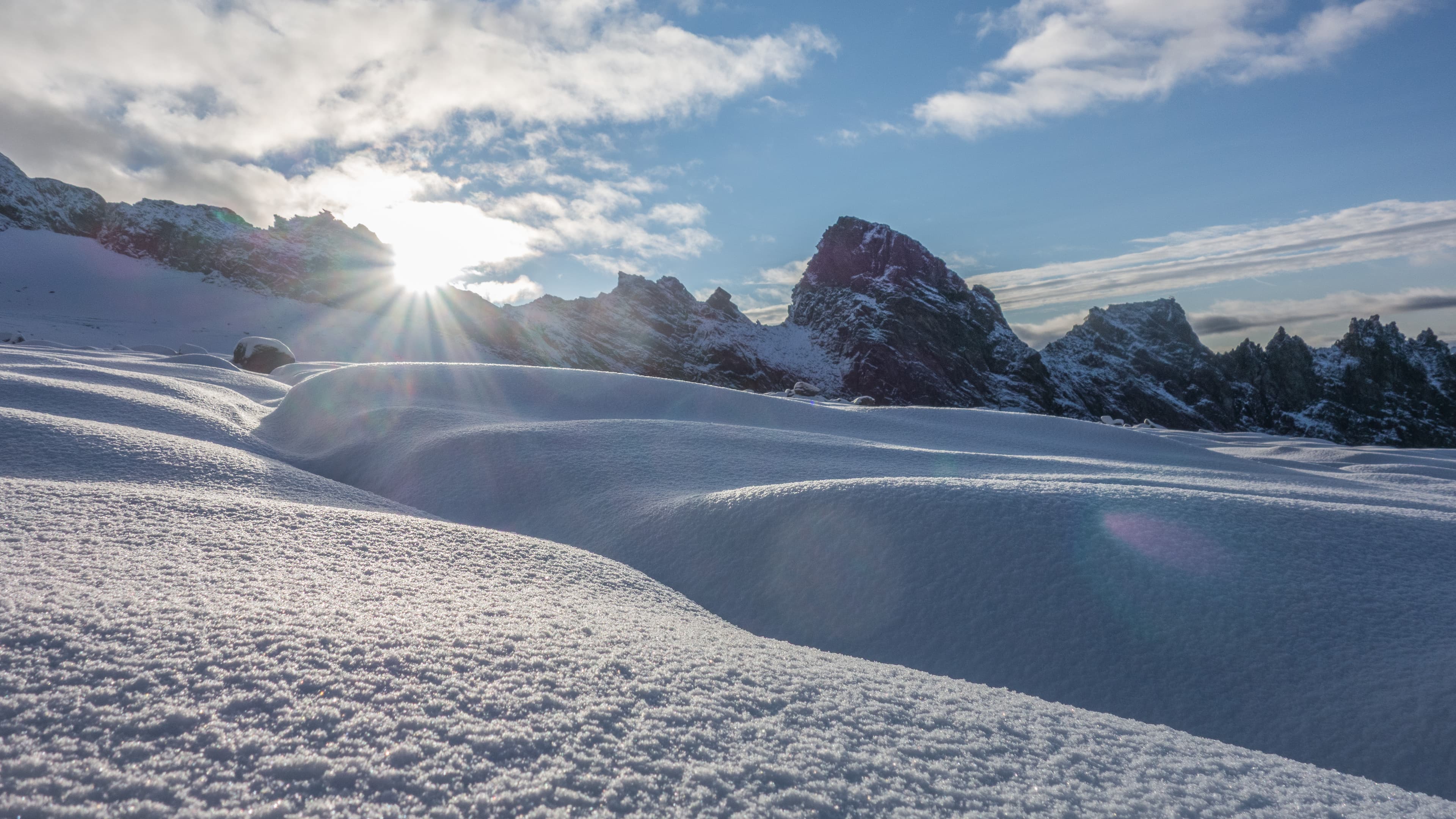 Großglockner Normalweg mit Bergführer bei Winterlichen Verhältnissen