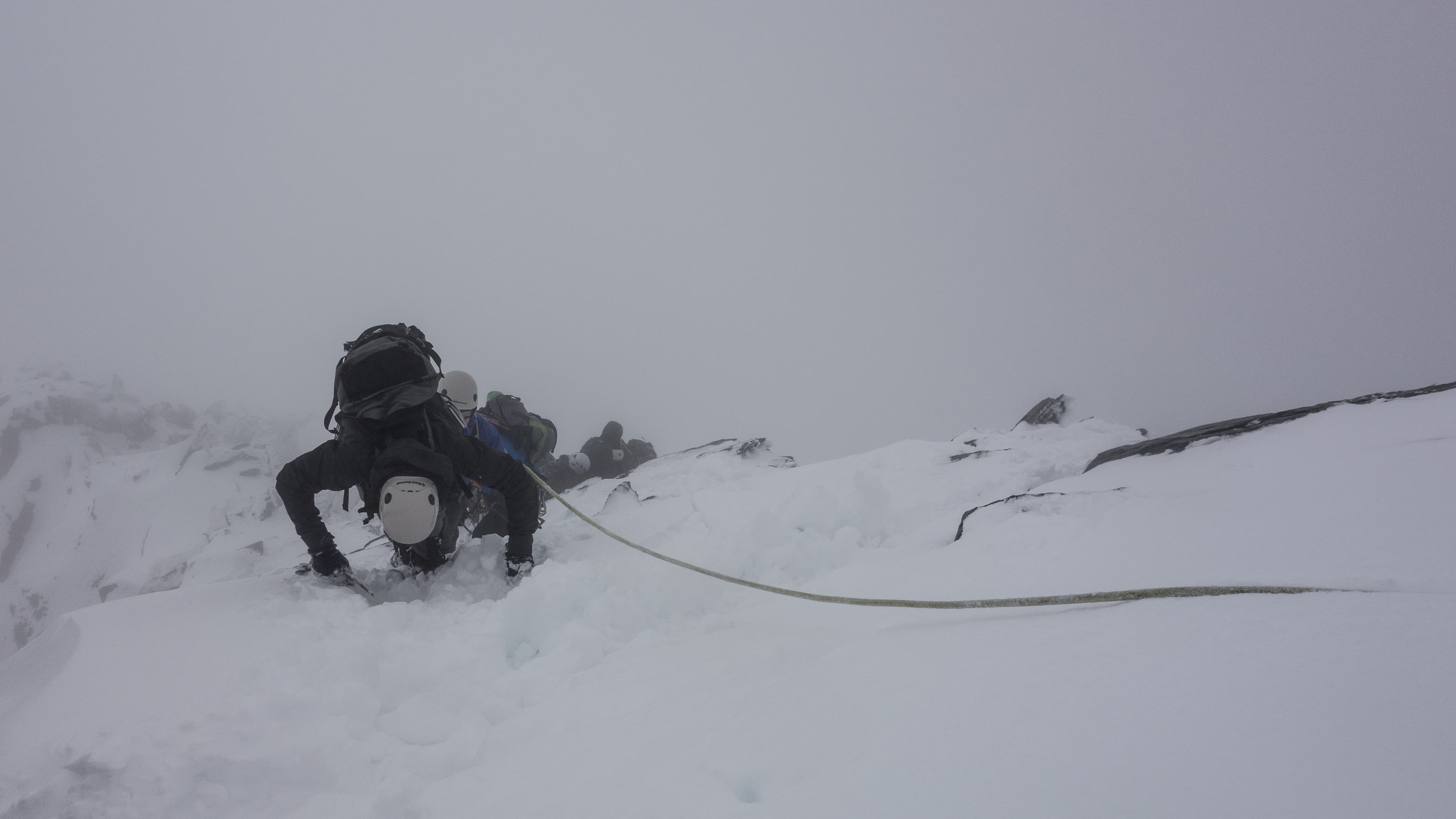 Großglockner Normalweg mit Bergführer bei Winterlichen Verhältnissen