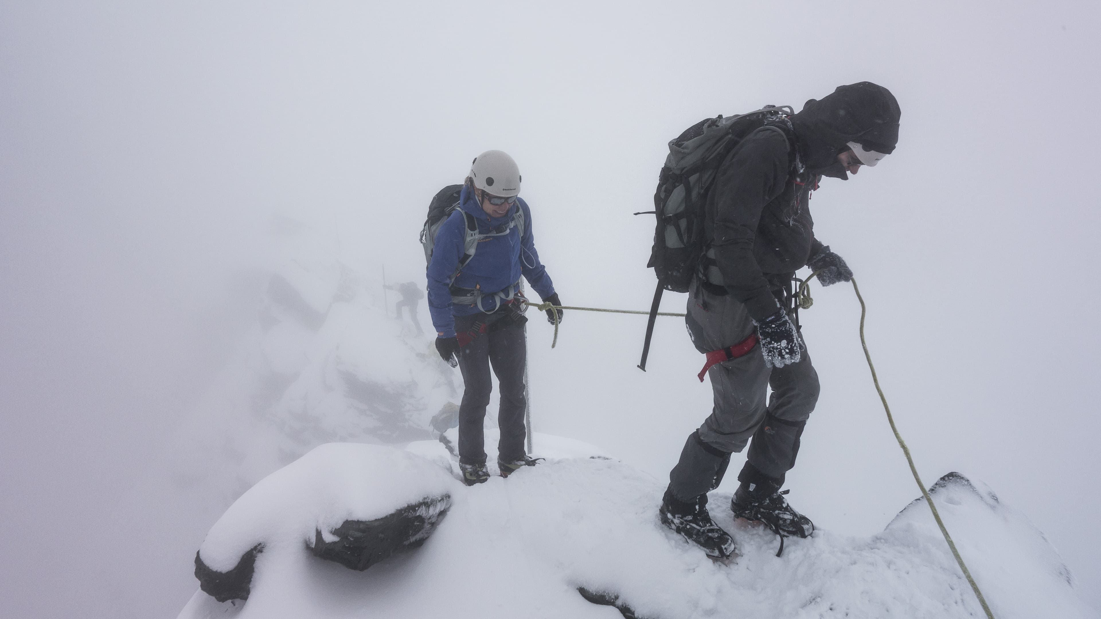 Großglockner Normalweg mit Bergführer bei Winterlichen Verhältnissen