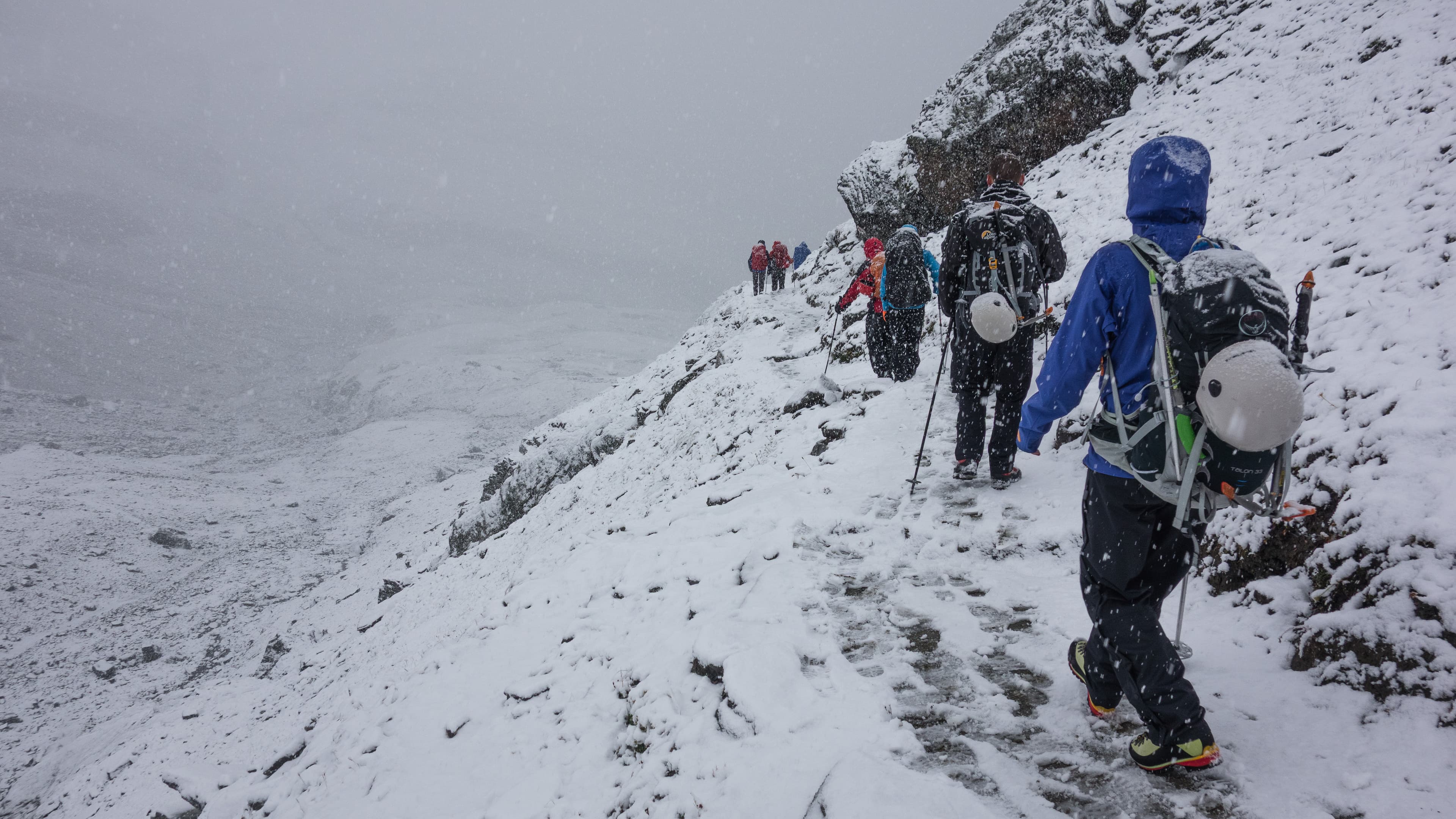Großglockner Normalweg mit Bergführer bei Winterlichen Verhältnissen