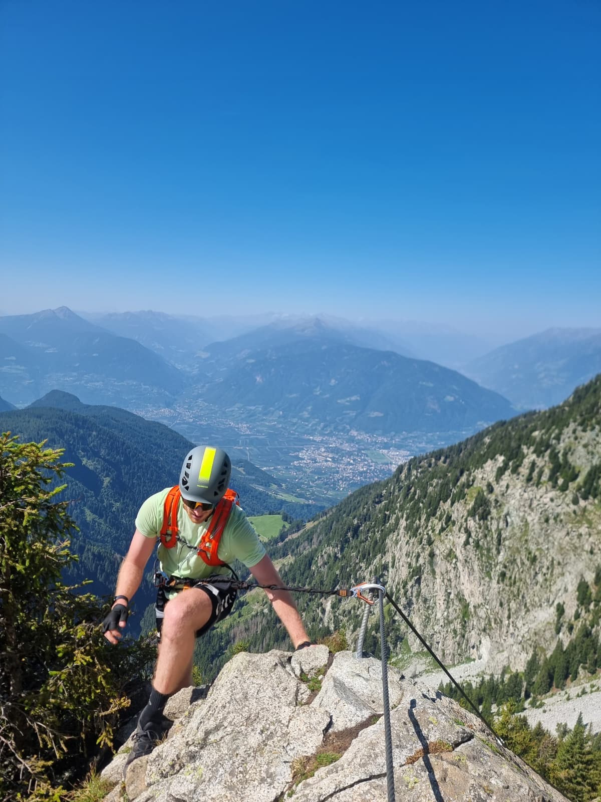 Heini Holzer Klettersteig Meran 2000
