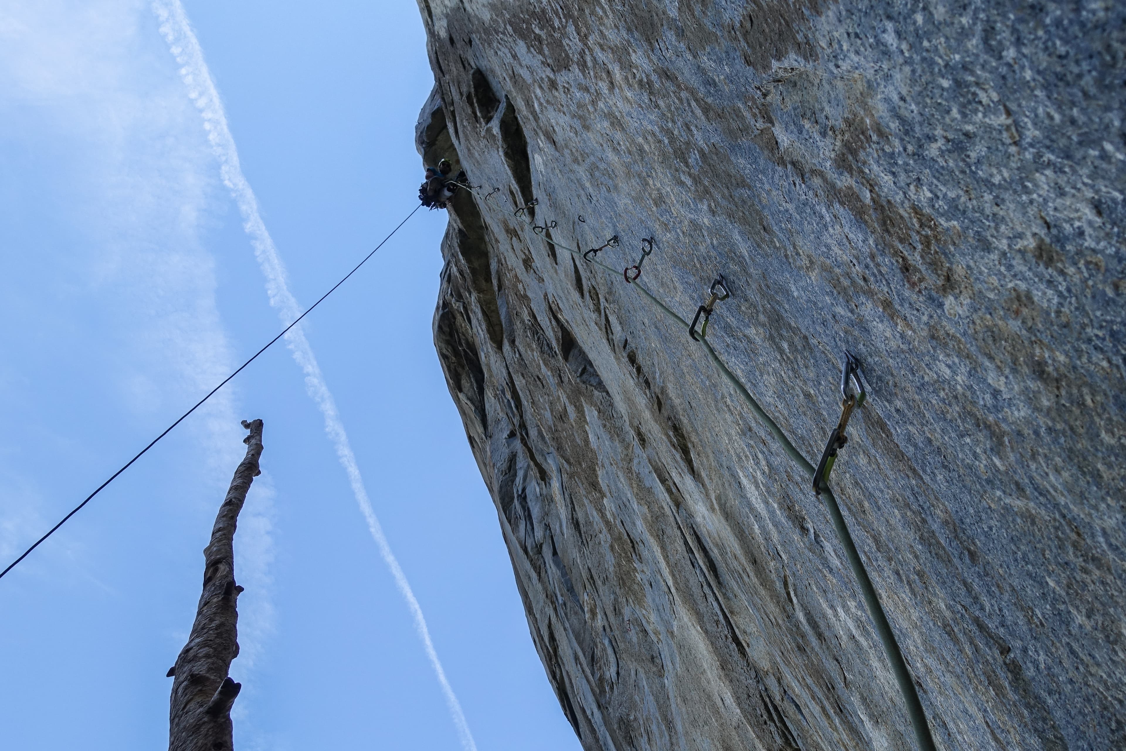 Big Wall klettern im Yosemite Leaning Tower West Face