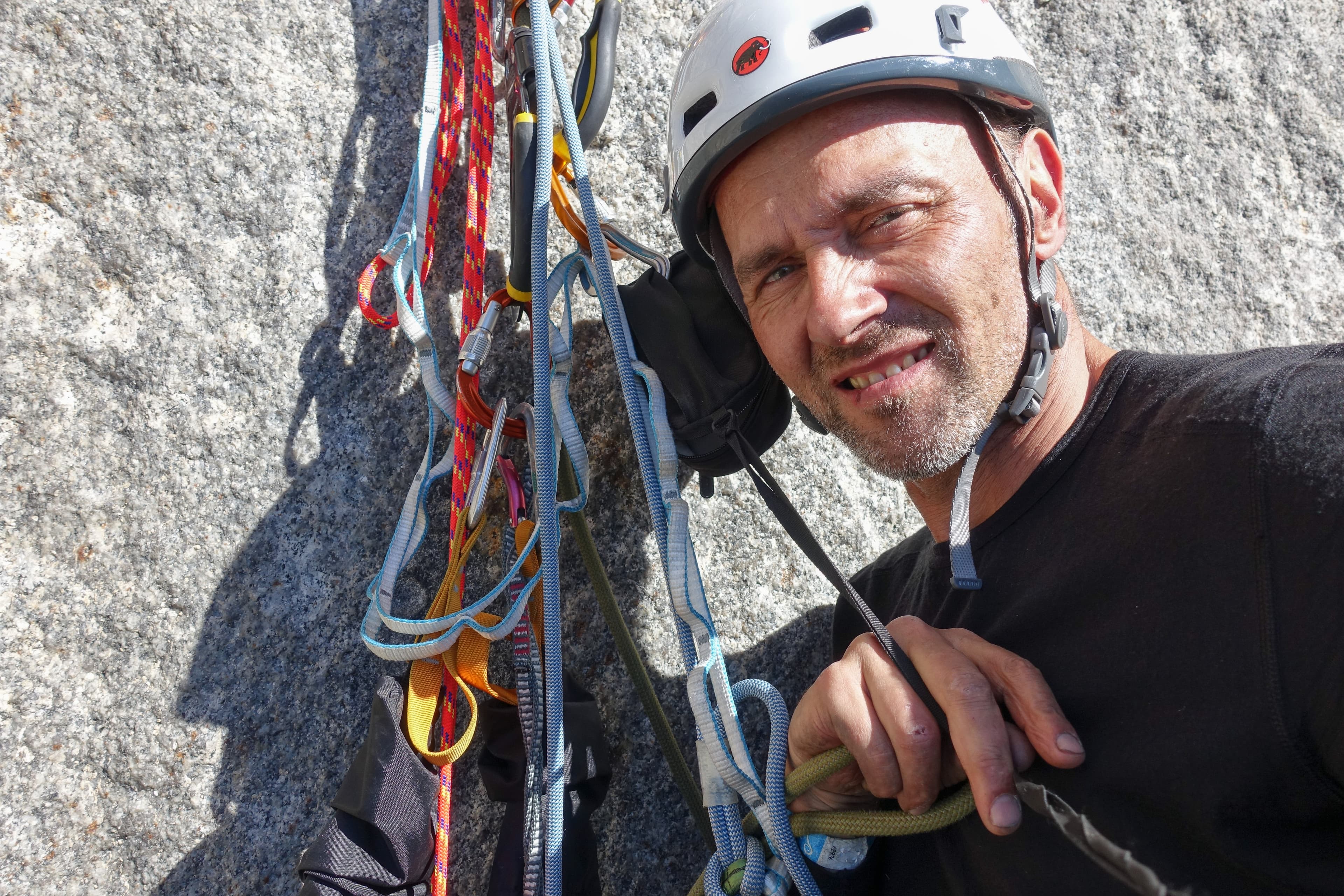 Big Wall klettern im Yosemite Leaning Tower West Face