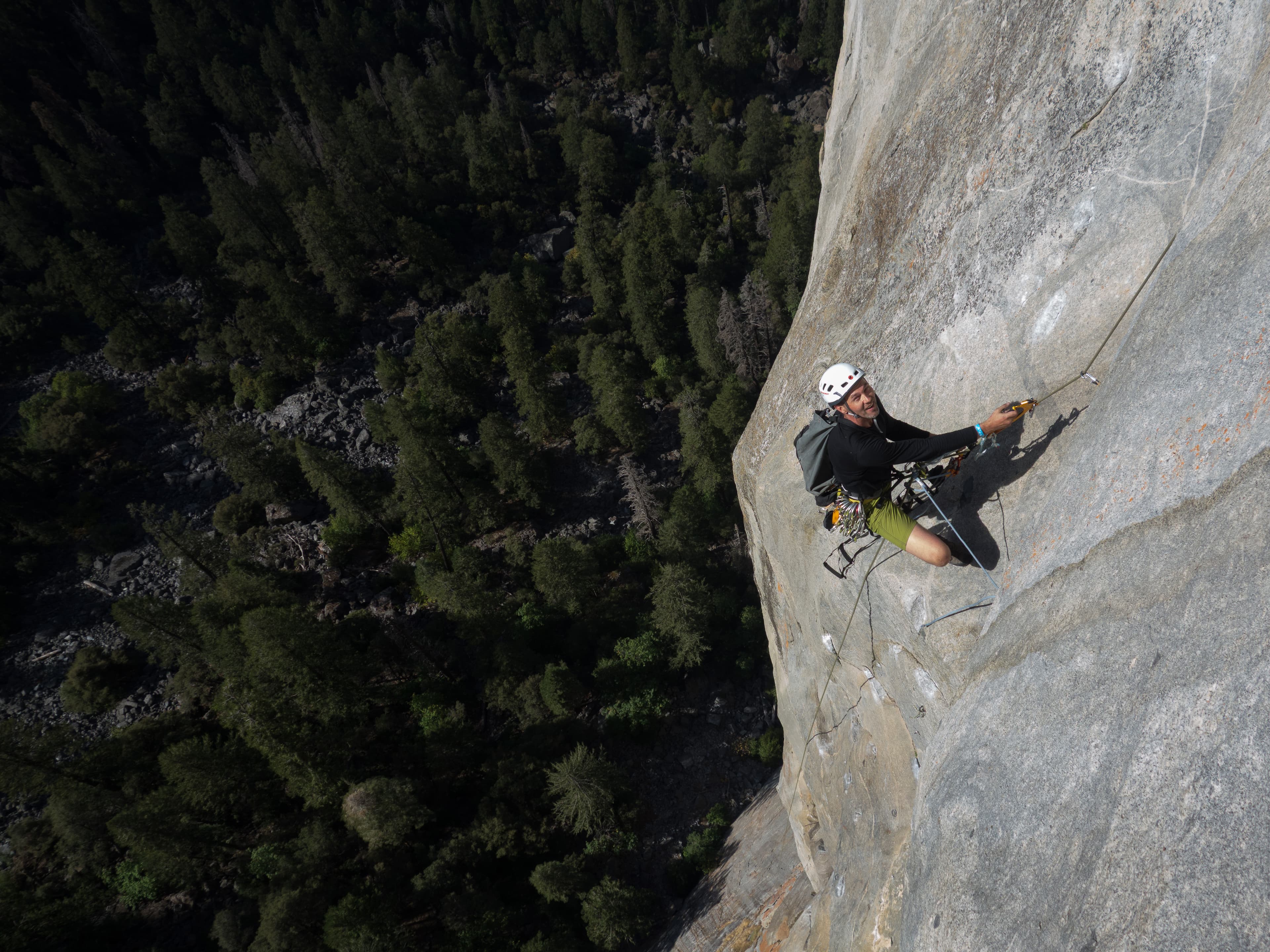 Big Wall klettern im Yosemite Leaning Tower West Face