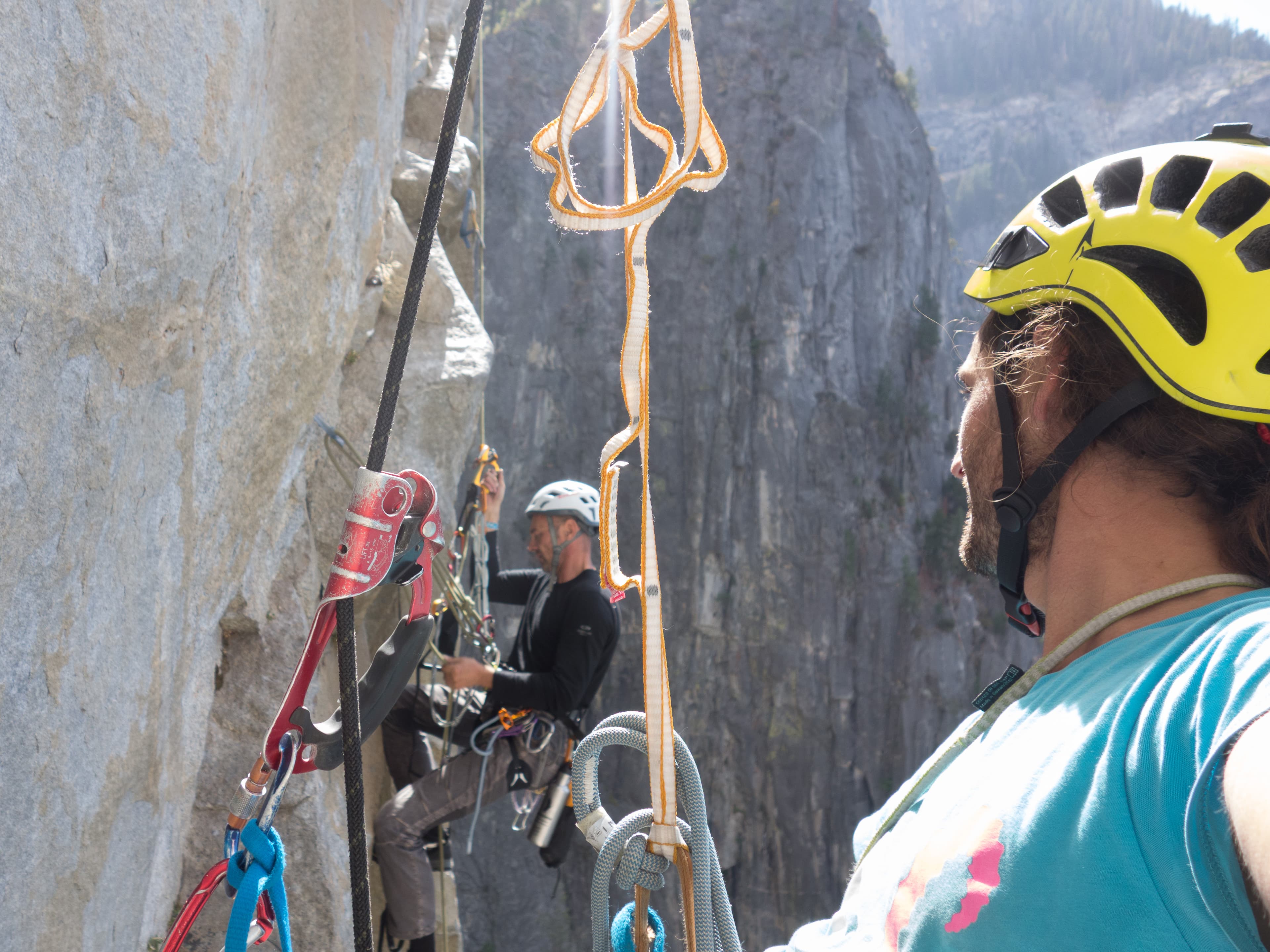Big Wall klettern im Yosemite Leaning Tower West Face