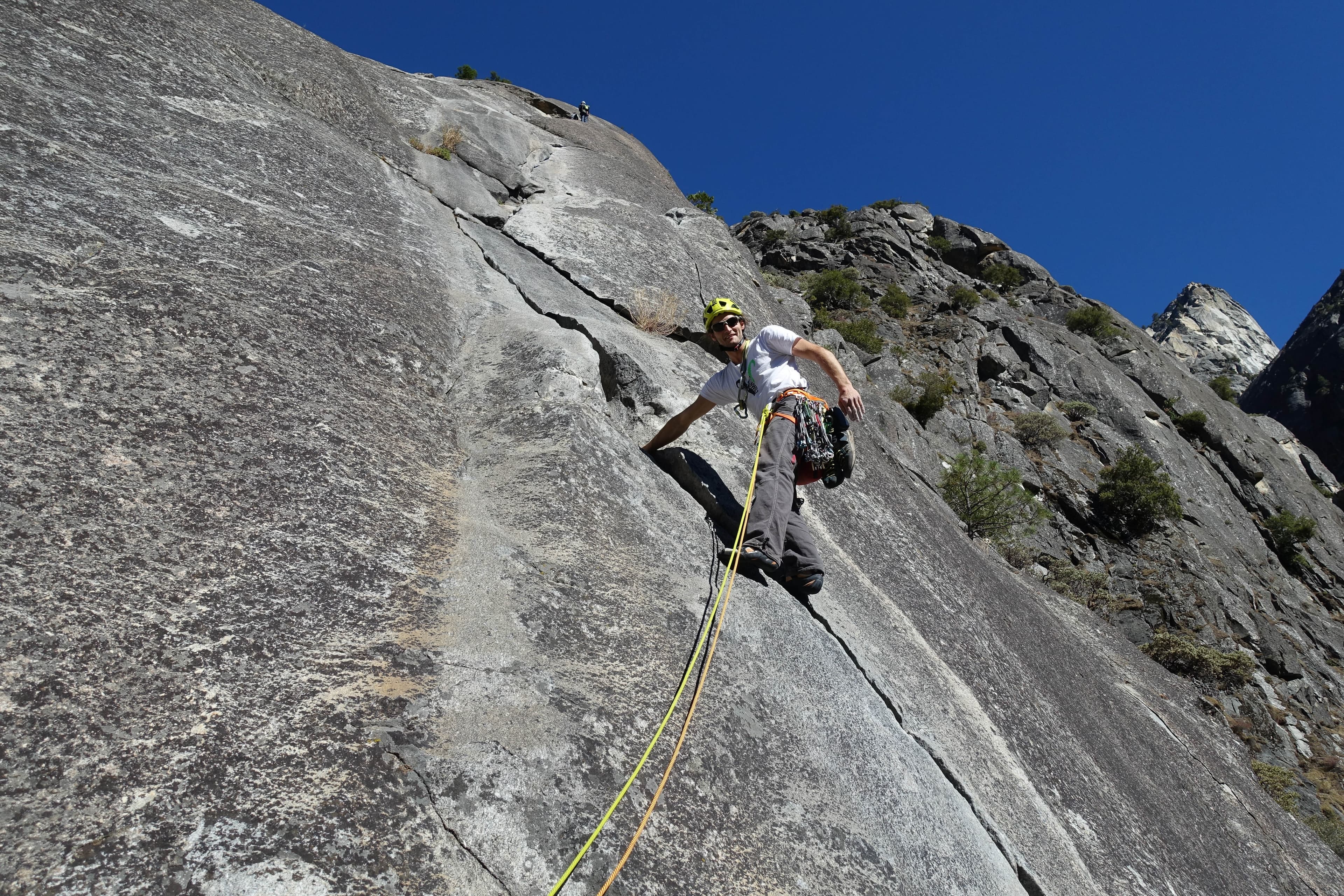 Climbing in Yosemite