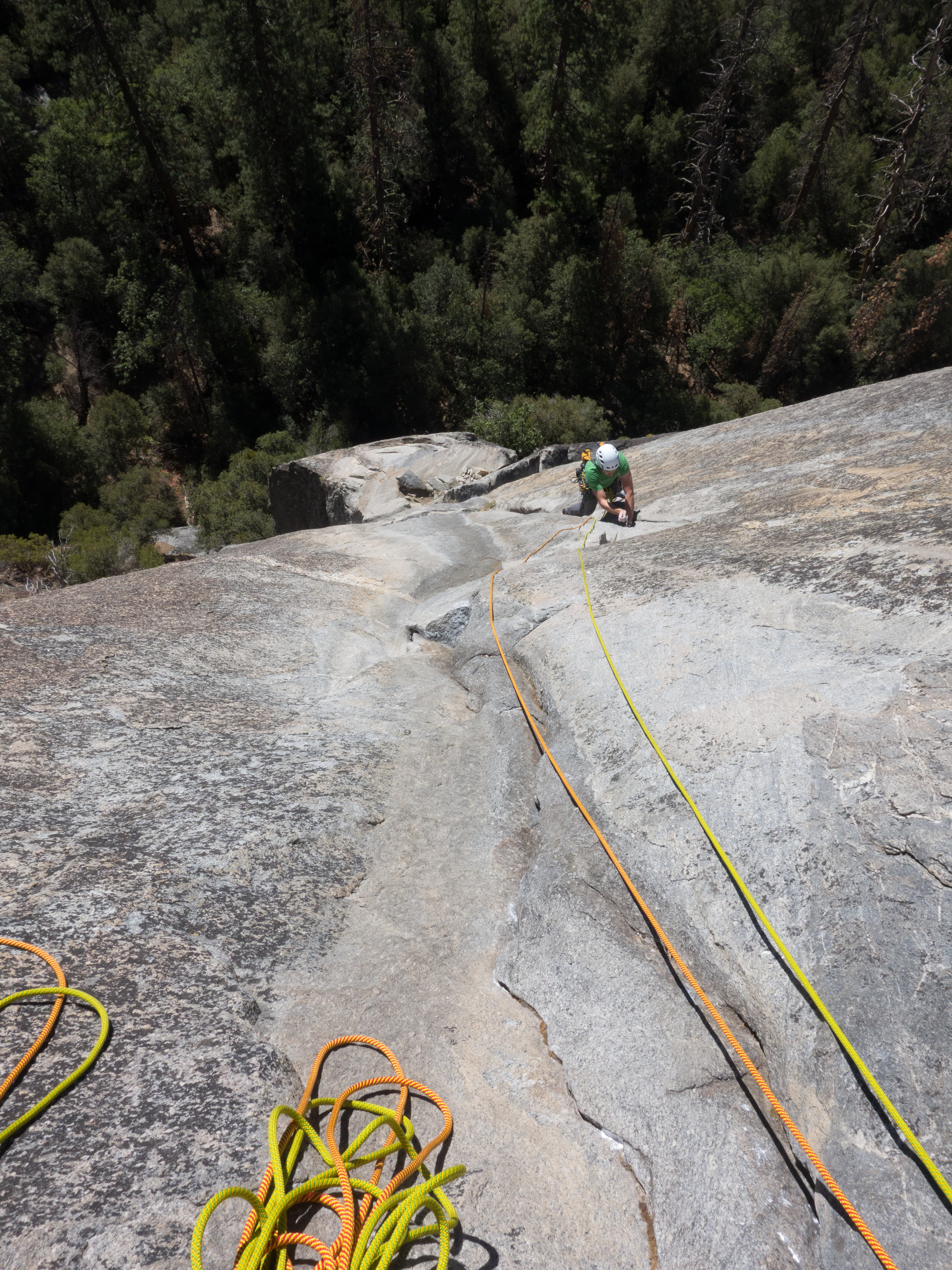 Climbing in Yosemite