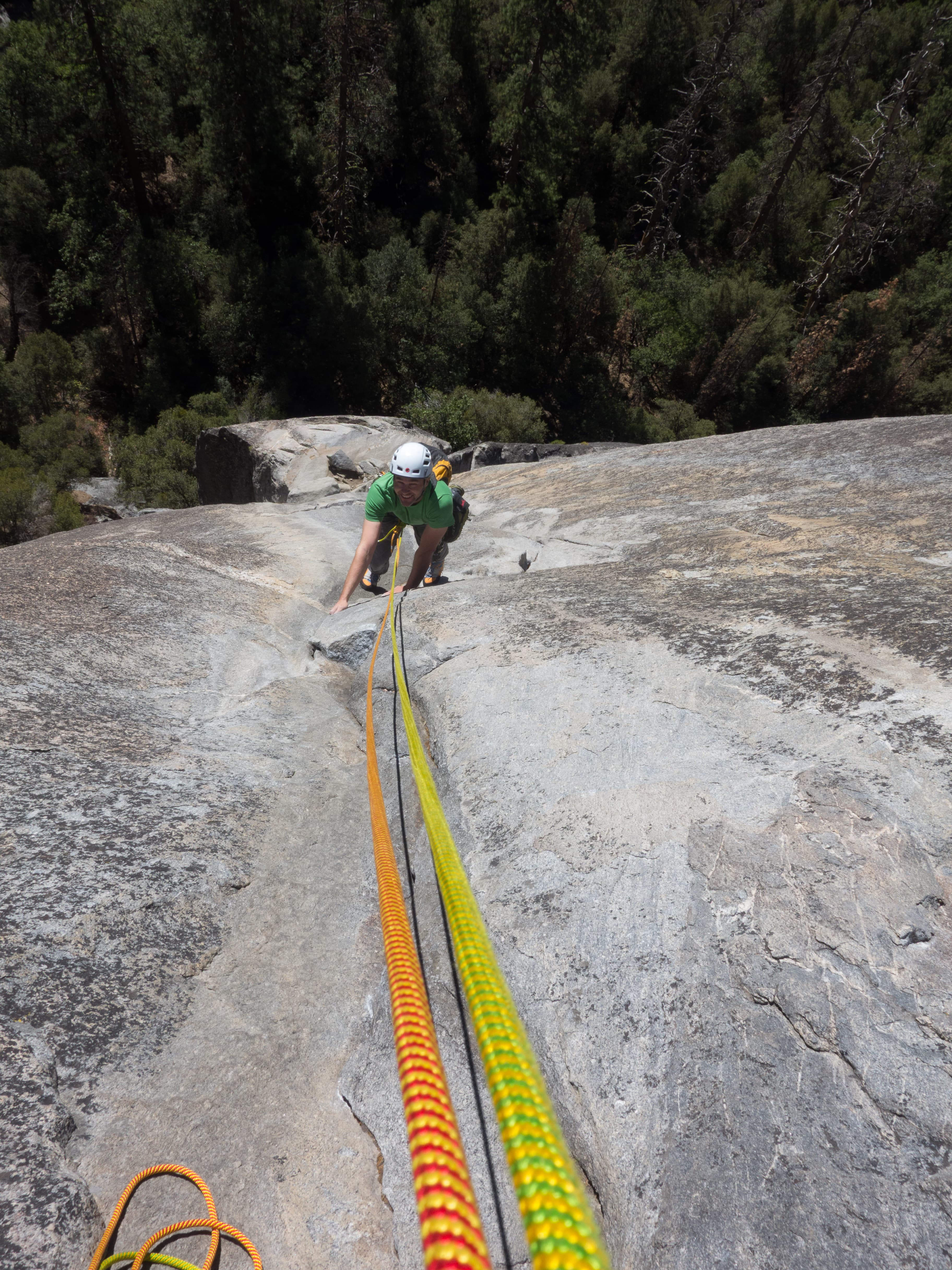 Climbing in Yosemite