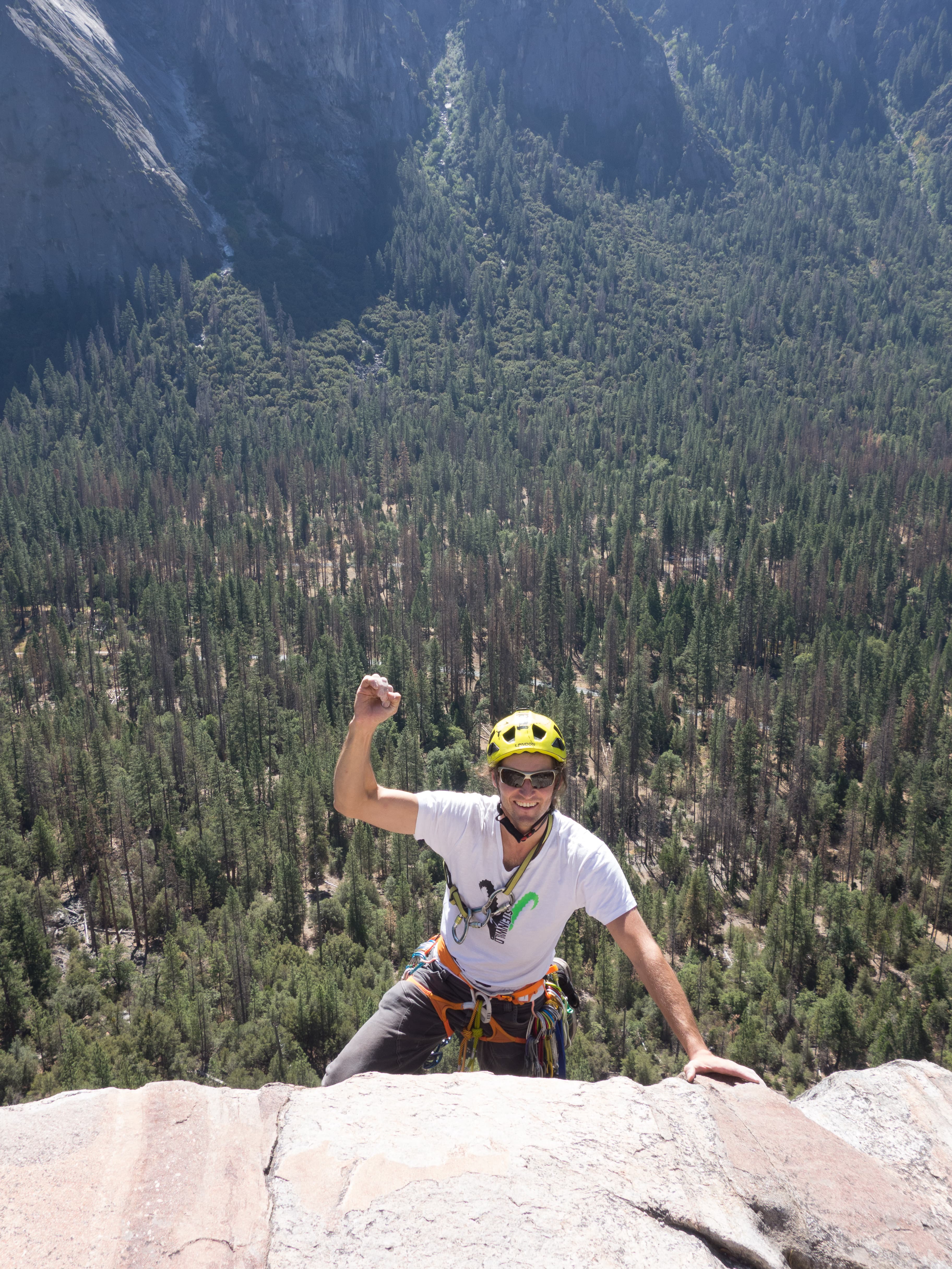 Climbing in Yosemite
