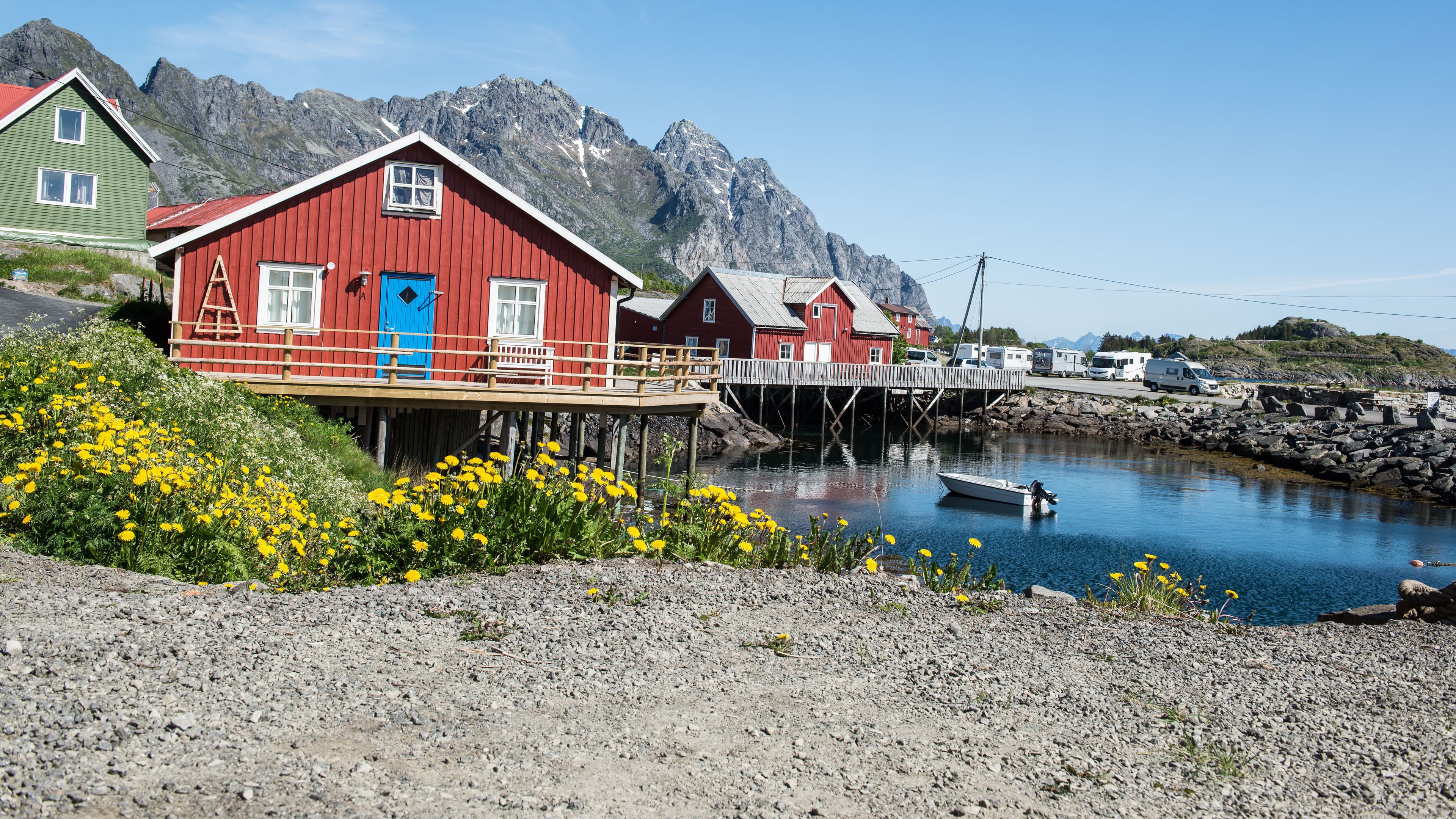 Trad Klettern in den Lofoten