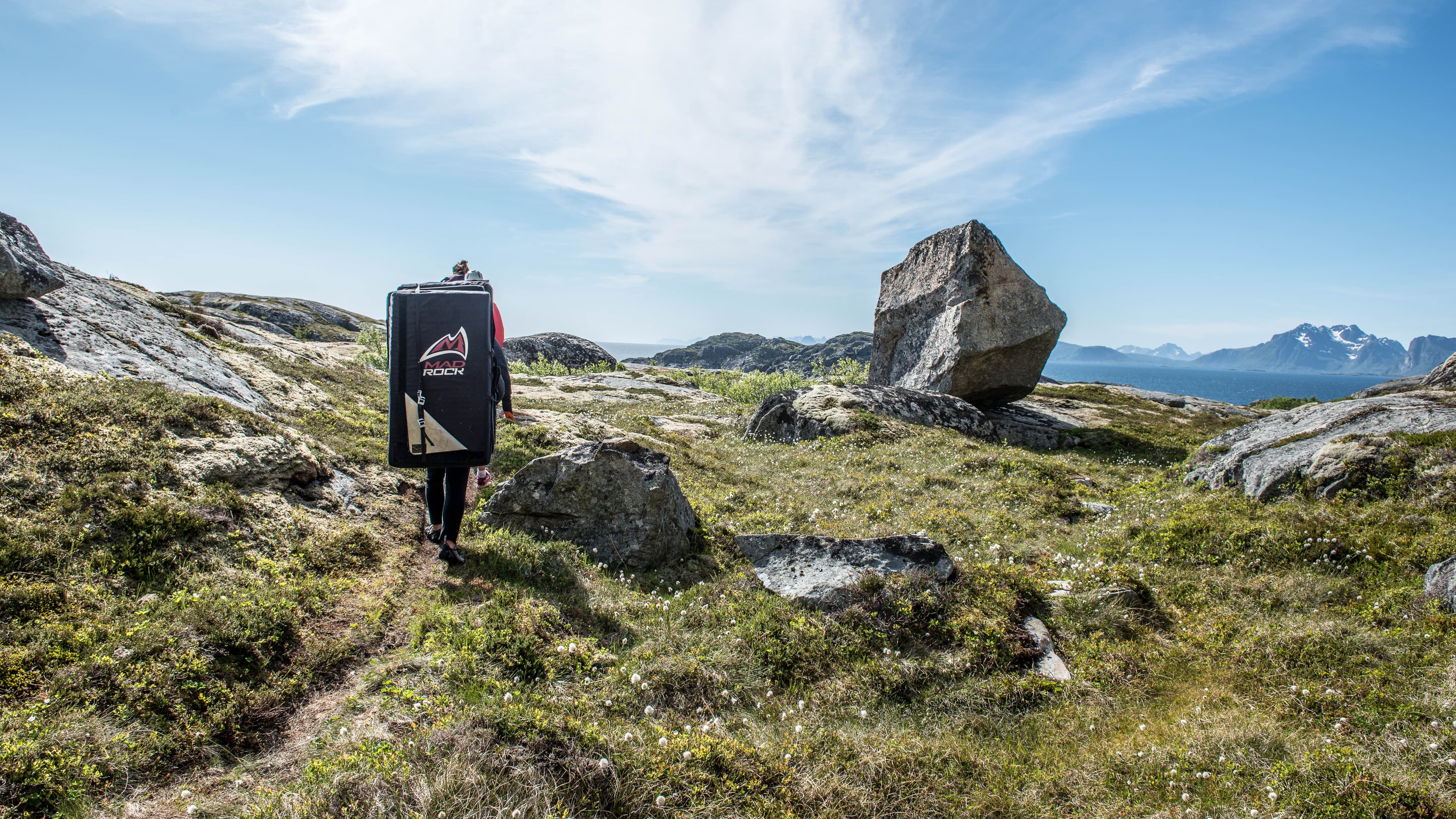 Trad Klettern in den Lofoten