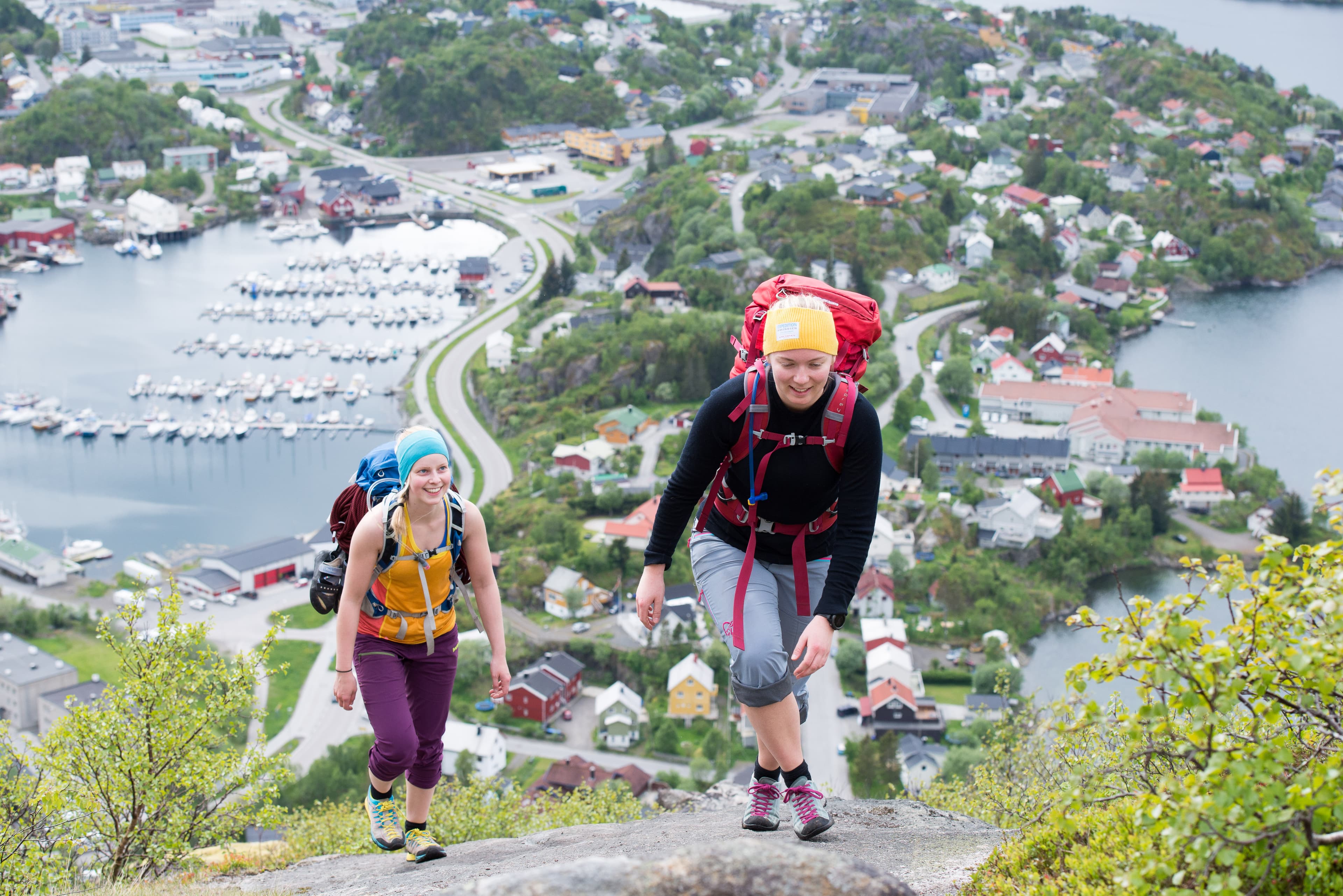Trad Klettern in den Lofoten