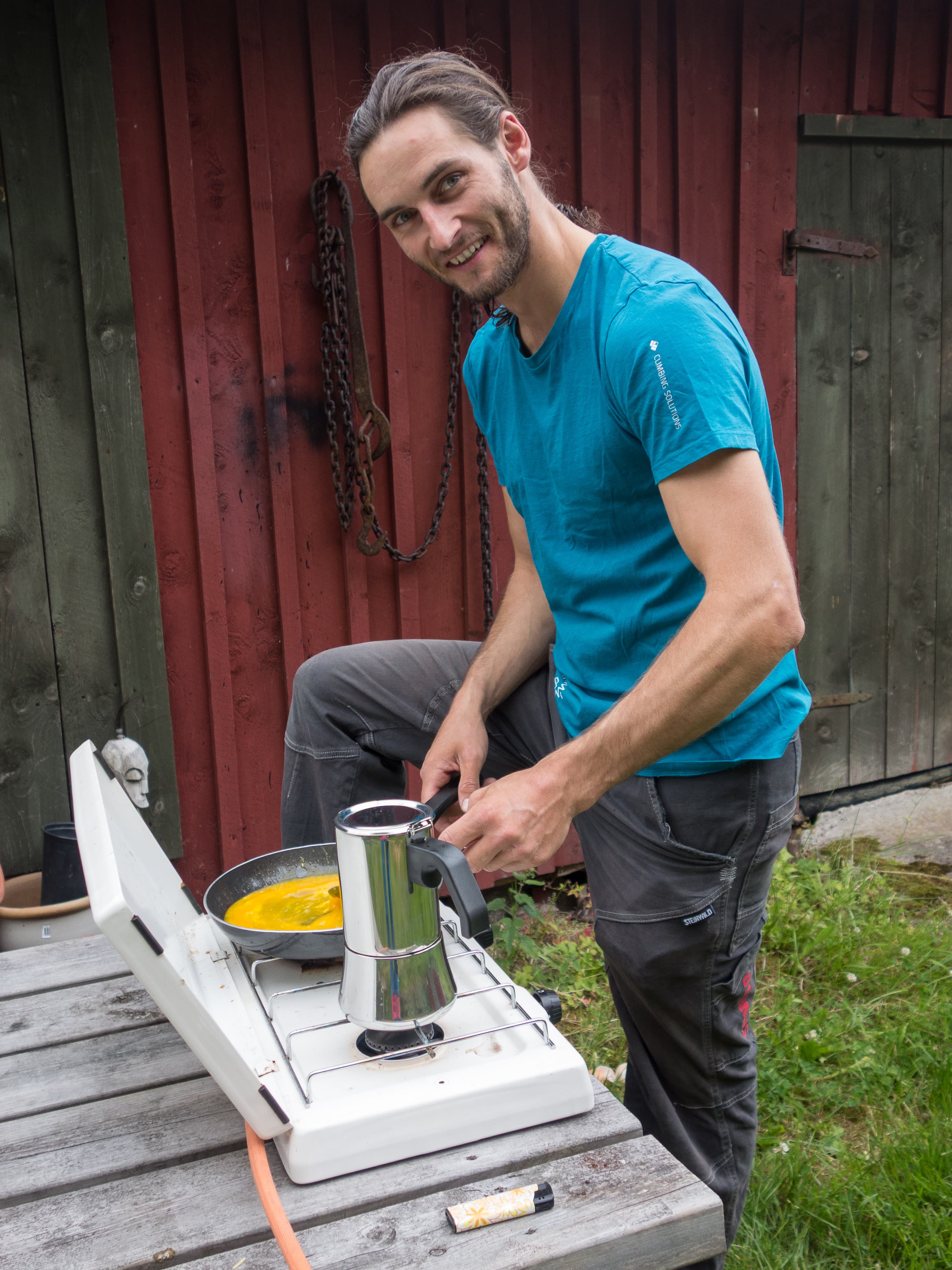 Trad Klettern in Schweden
