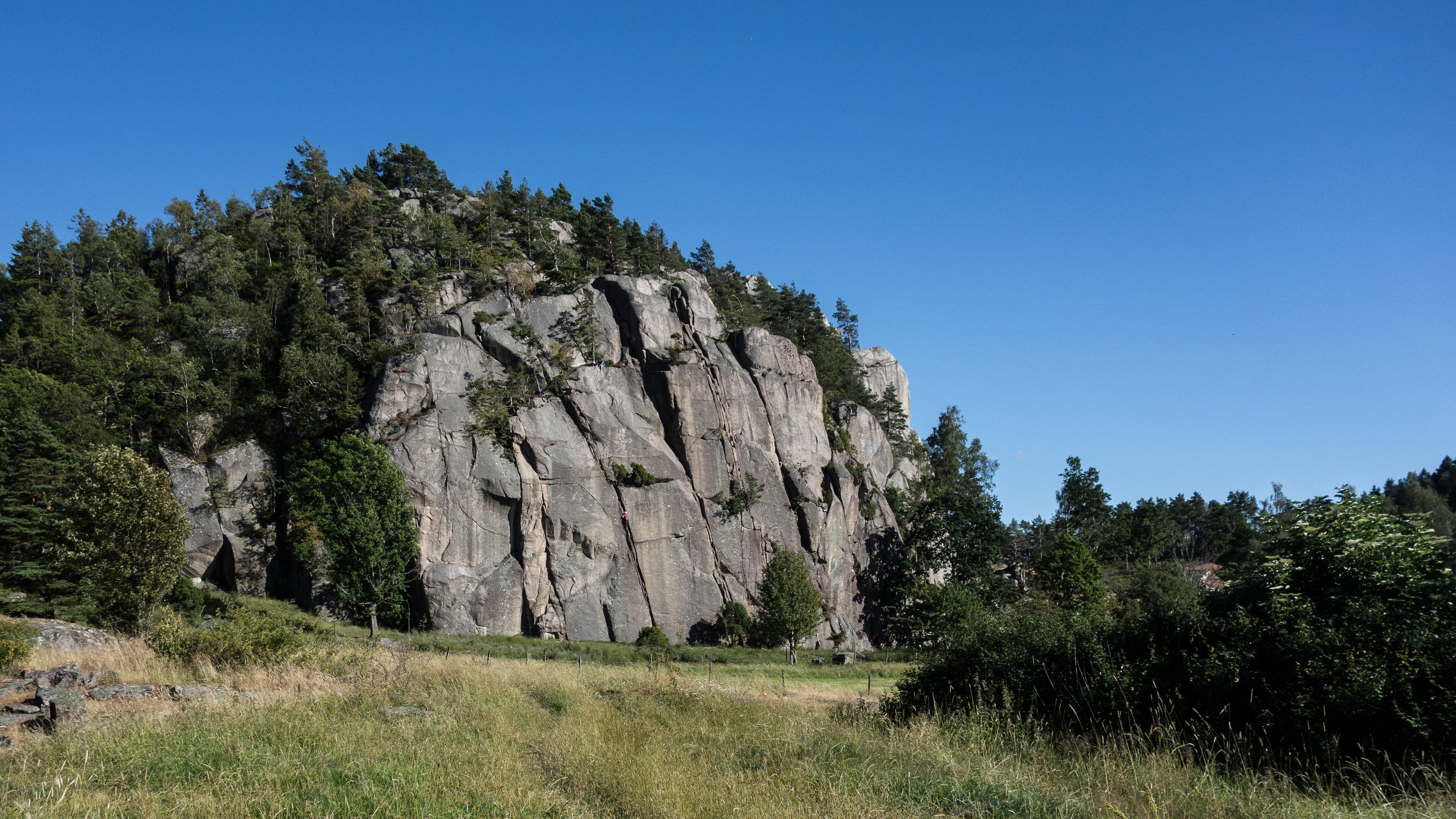 Trad Klettern in Schweden