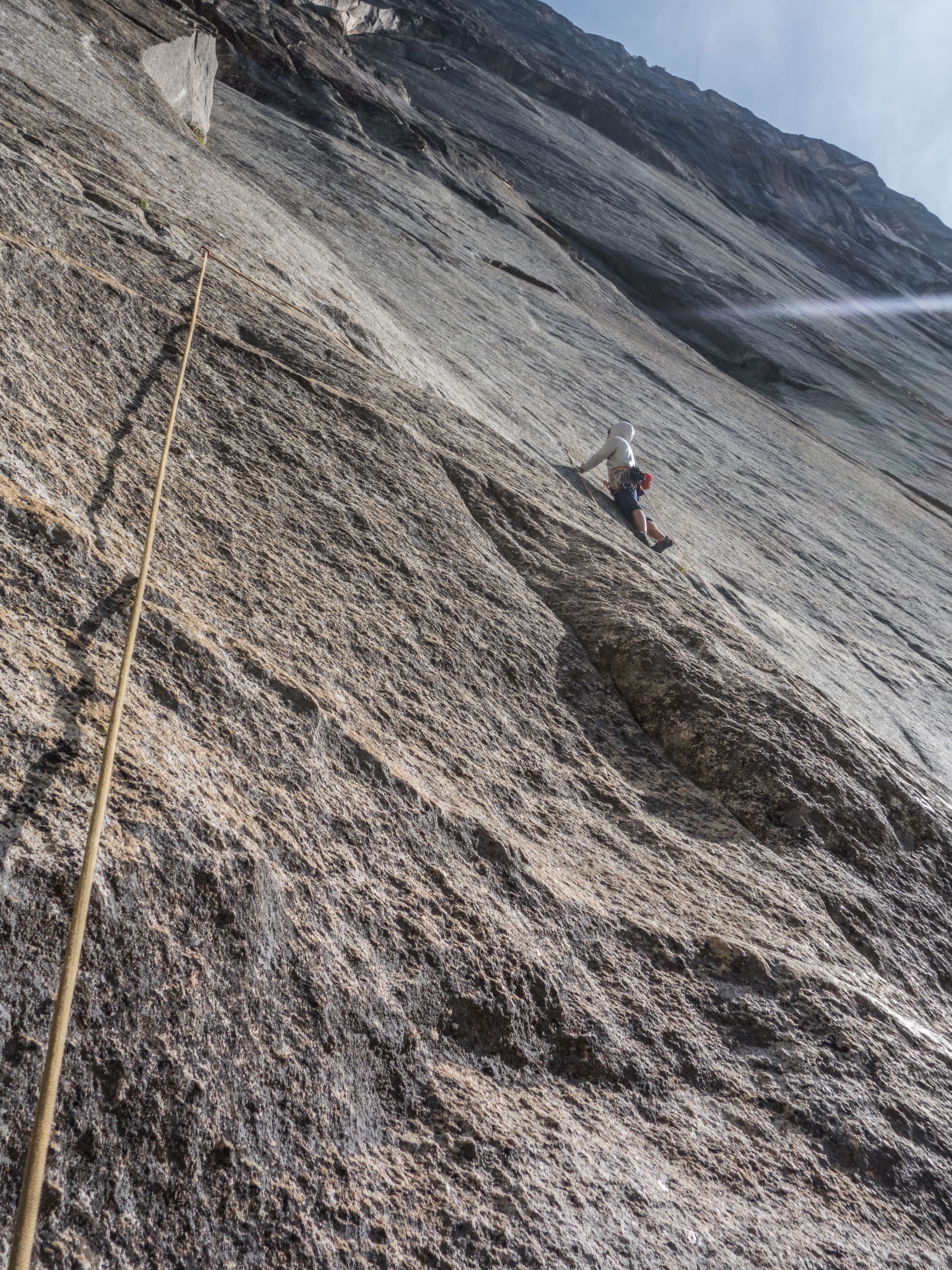 Mr. Midwest El Capitan climbing