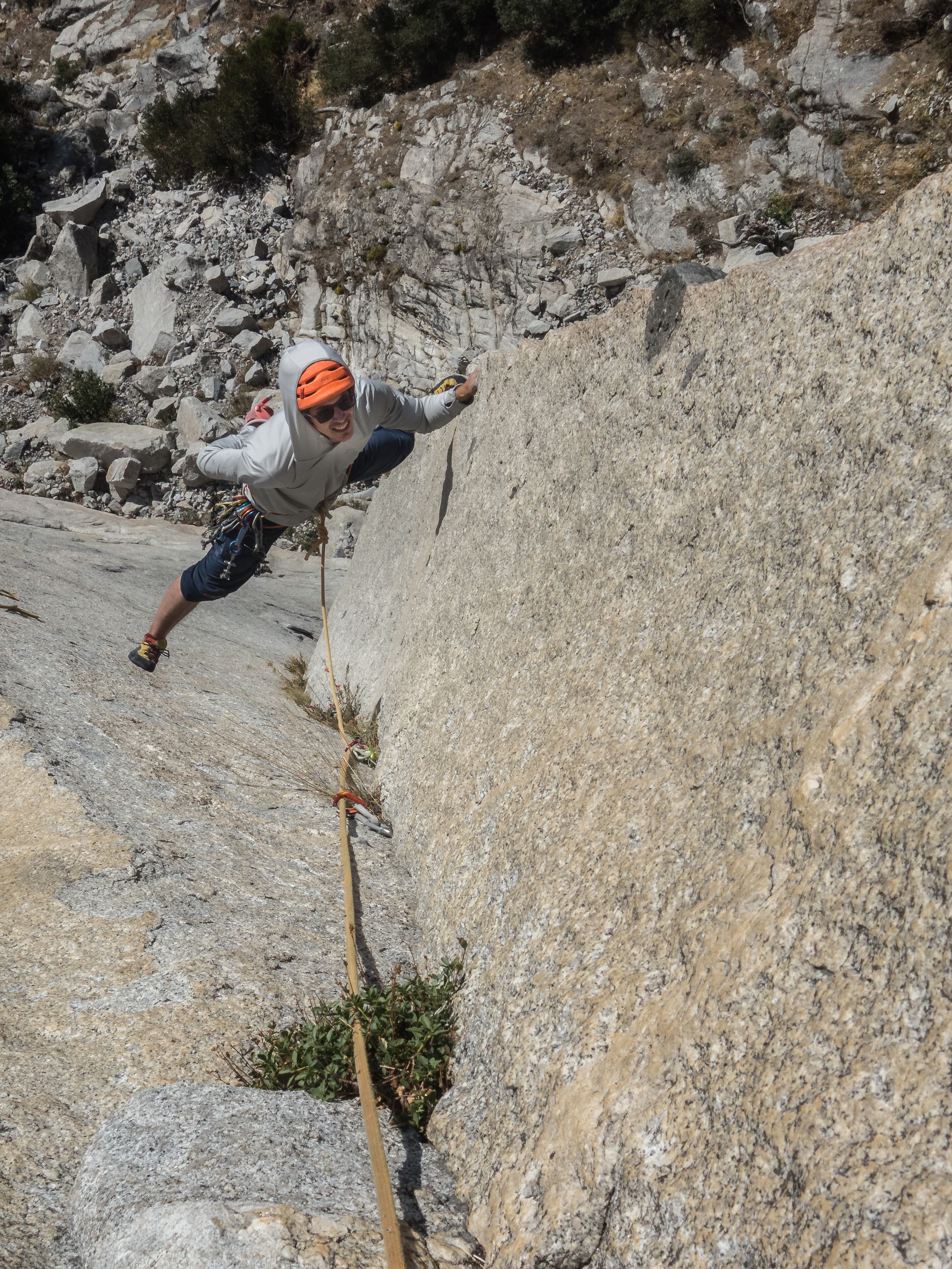 Mr. Midwest El Capitan climbing