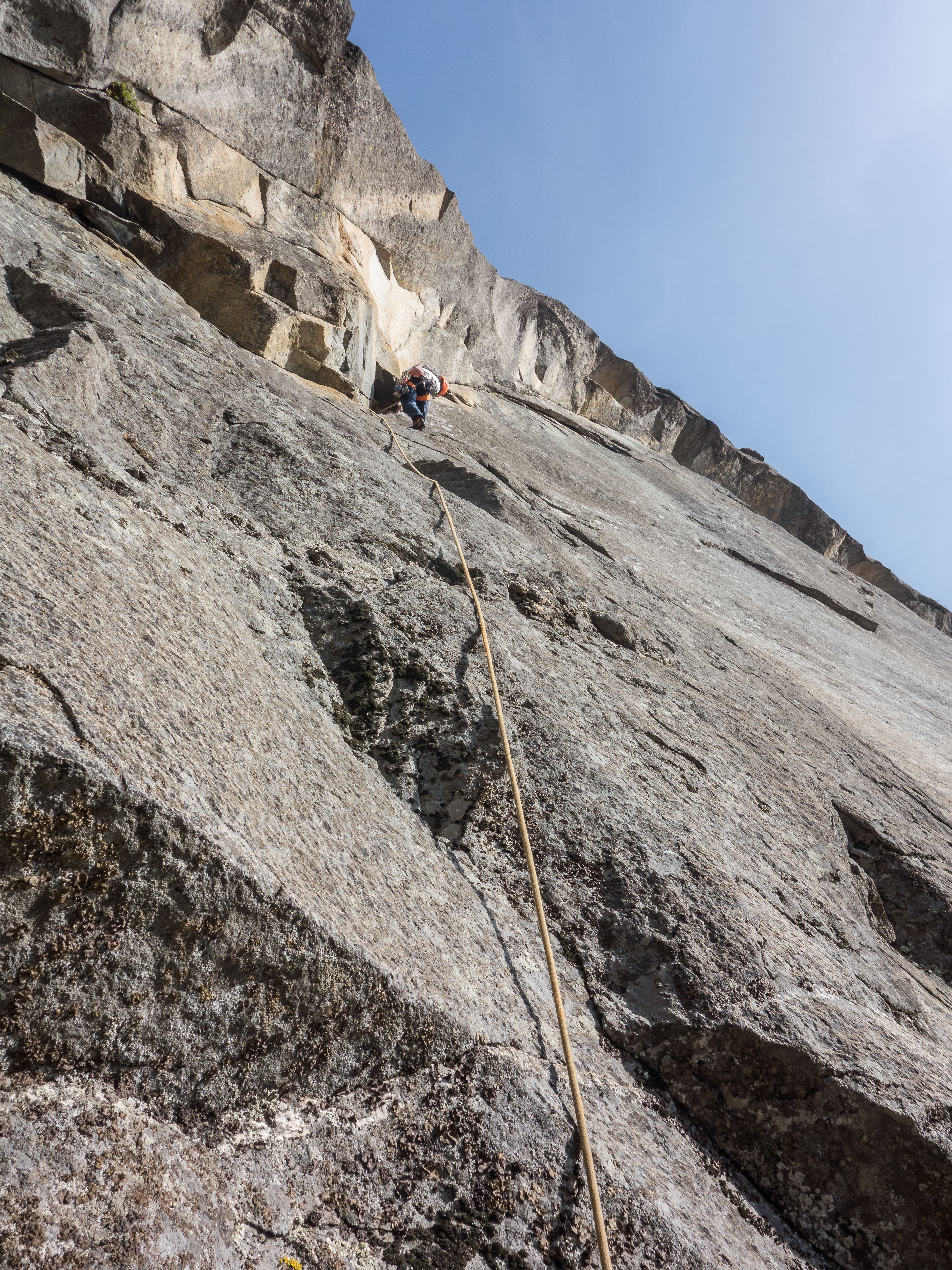 Mr. Midwest El Capitan climbing