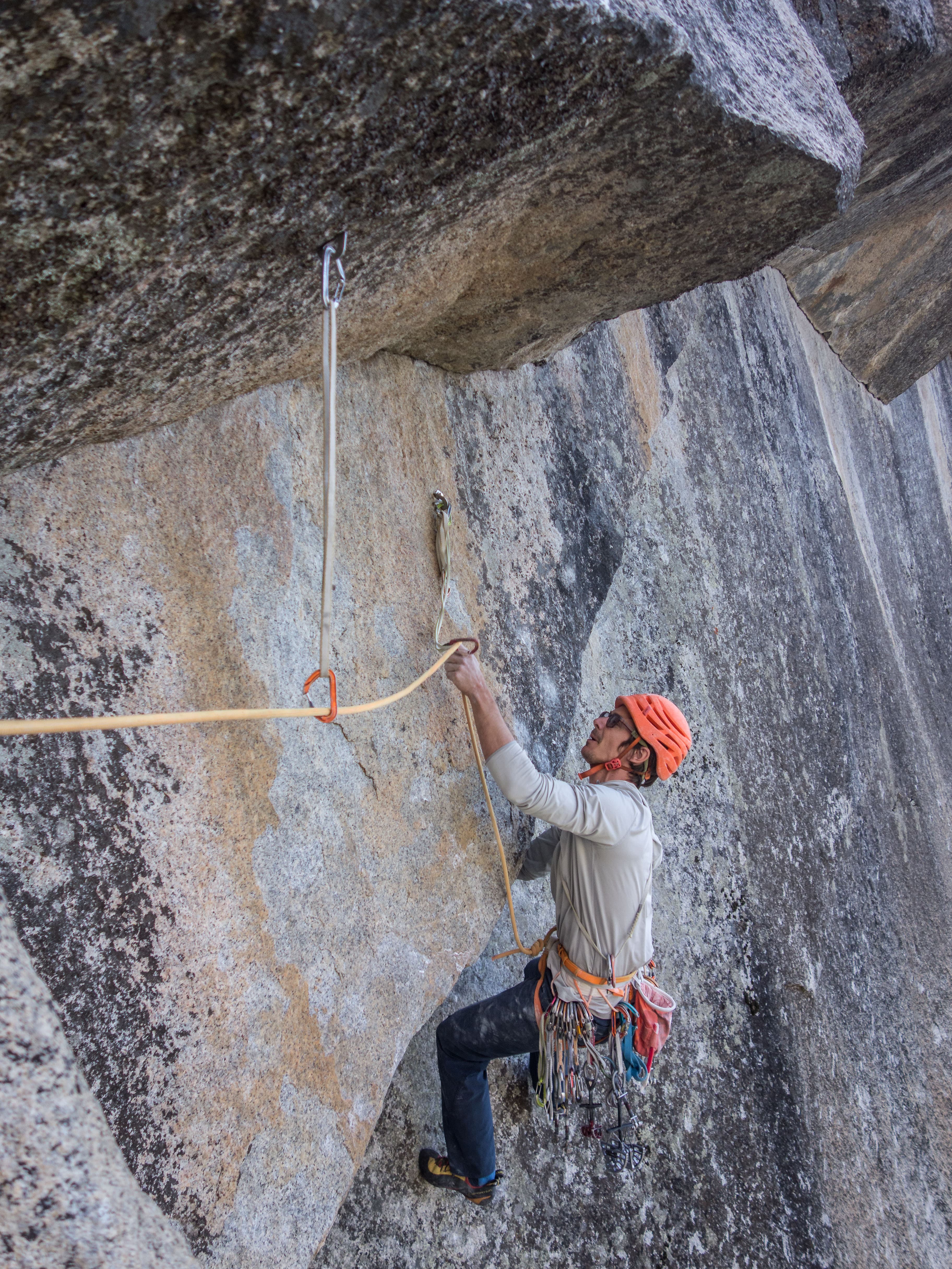 Mr. Midwest El Capitan climbing