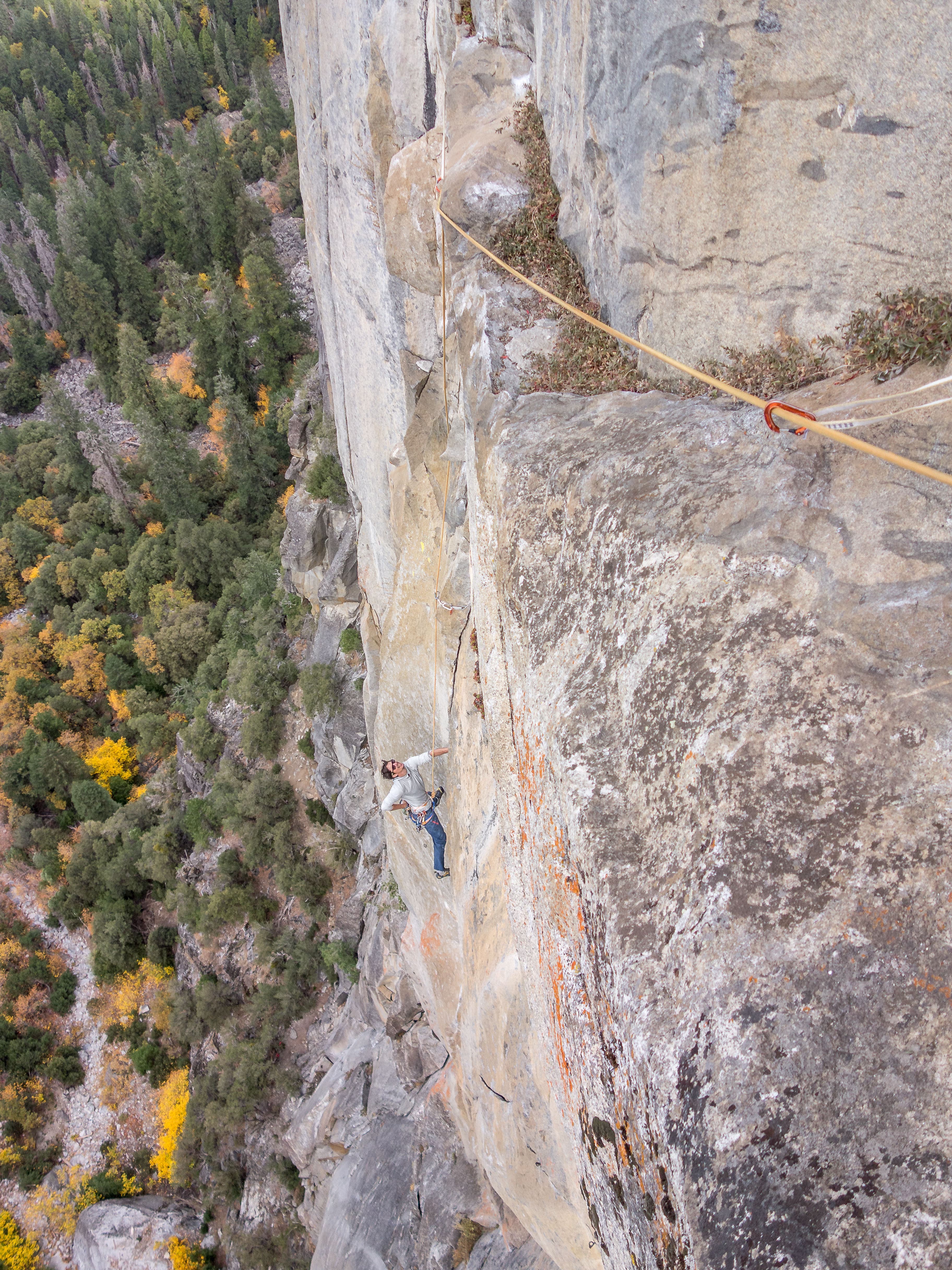 Mr. Midwest El Capitan climbing